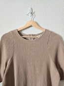 Madewell Ribbed Button Back Top (S)