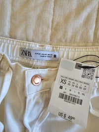 NEW Zara Wide Leg Jeans (XS)