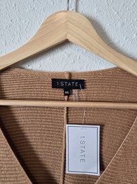 NEW Camel Puff Sleeve Sweater (XXL)