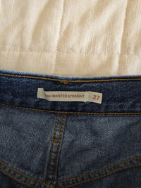 Levi's High Waisted Straight Jeans (27)