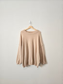 Neutral Cozy Oversized Sweater (L)