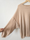 Neutral Cozy Oversized Sweater (L)