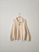 Aerie Chunky Henley Sweater (L)