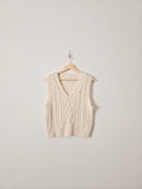 Aerie Cable Knit Sweater Vest (S)