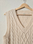 Aerie Cable Knit Sweater Vest (S)