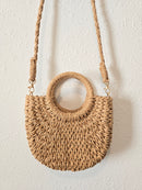 Small Woven Crossbody Bag