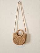 Small Woven Crossbody Bag