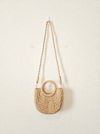 Small Woven Crossbody Bag