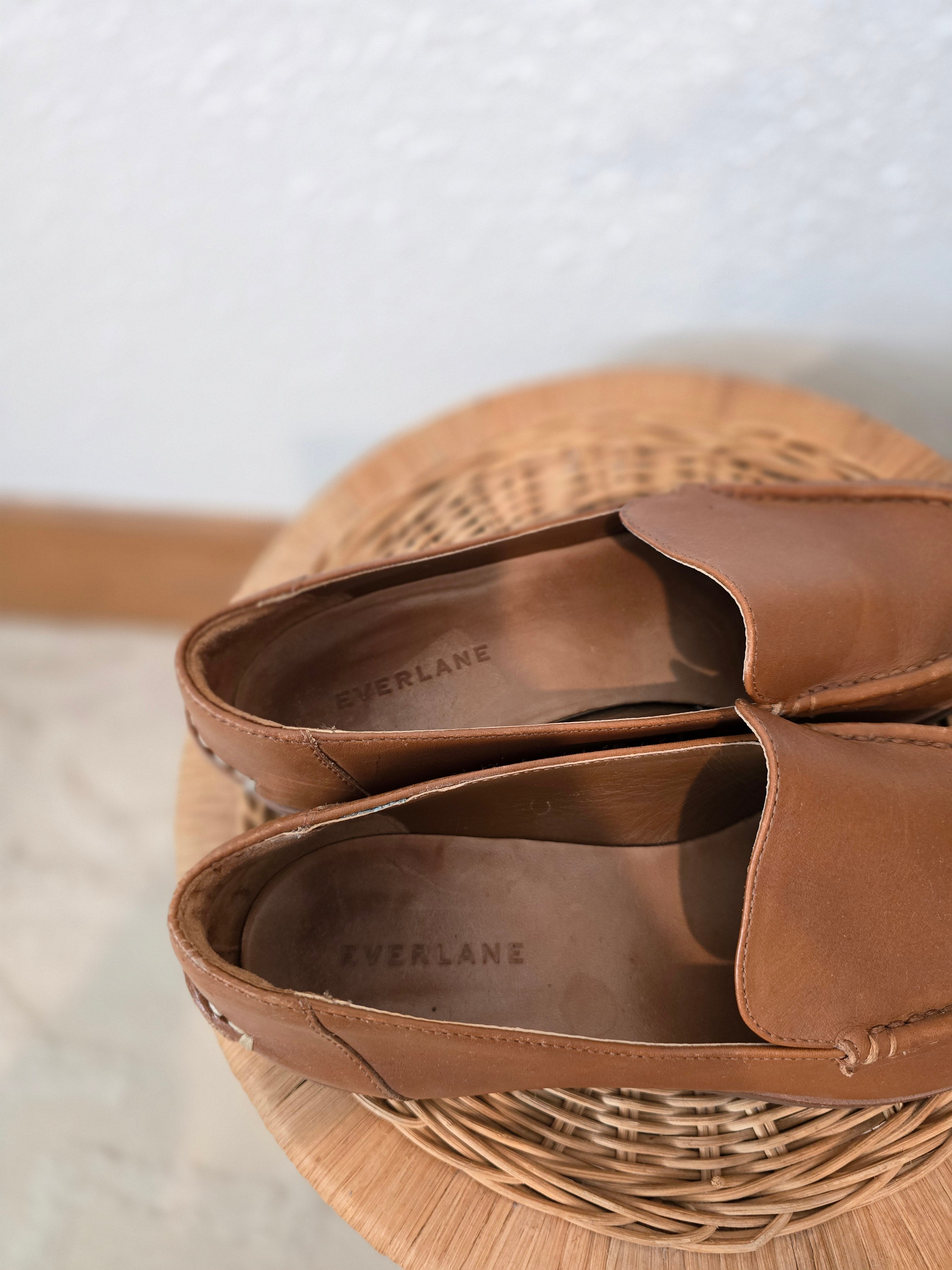 Everlane Brown Leather Loafers (7)