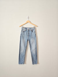 Redone High Rise Slim Jeans (25)