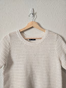 NEW Gap Crochet Knit Tee (S)