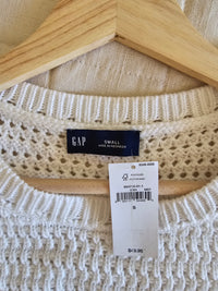 NEW Gap Crochet Knit Tee (S)