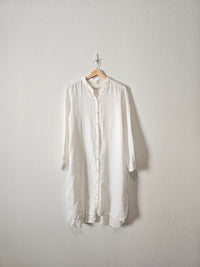 Eileen Fisher Linen Duster Tunic (M)