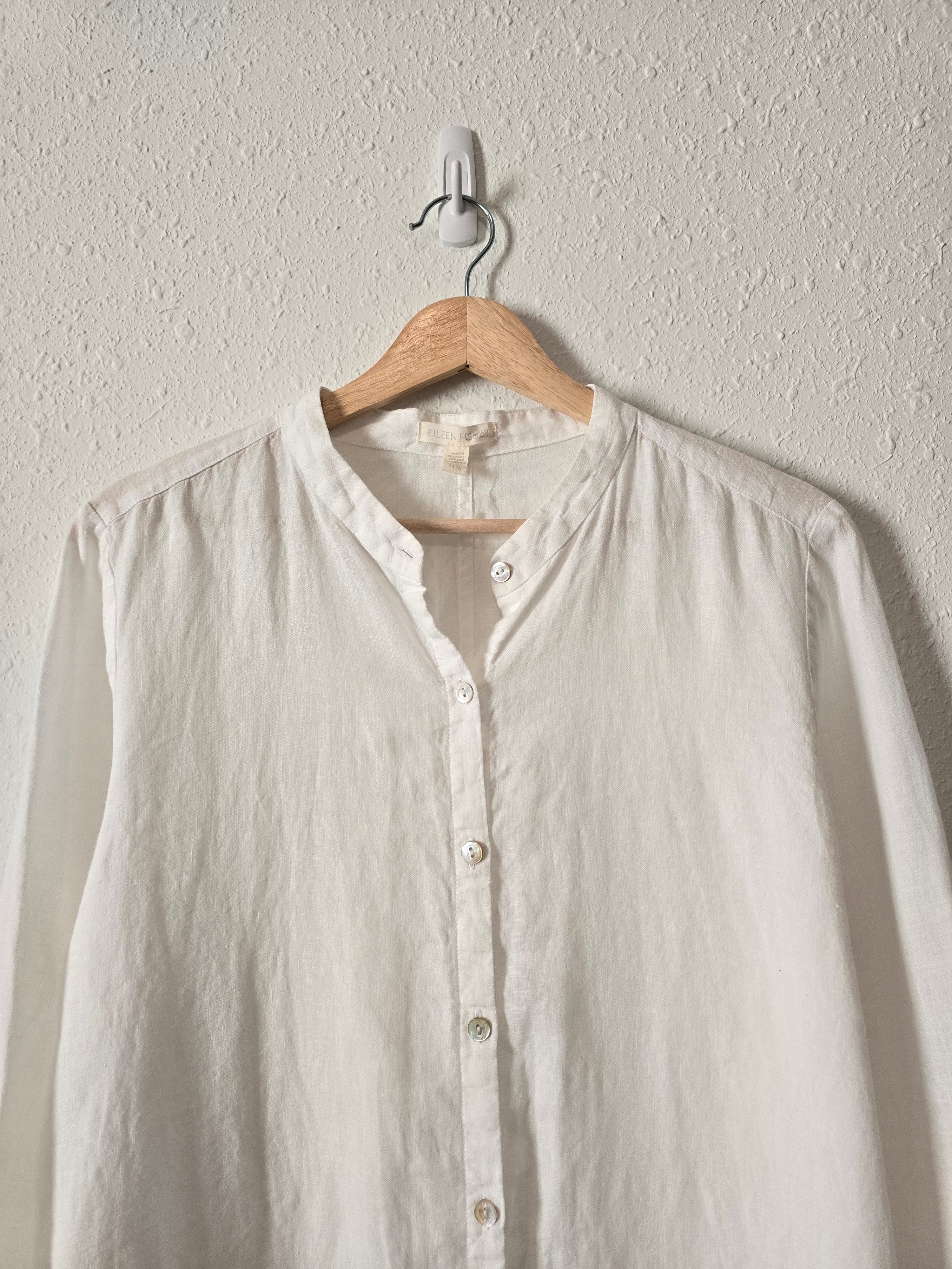 Eileen Fisher Linen Duster Tunic (M)