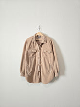 Load image into Gallery viewer, Oversized Button Up Shacket (S)
