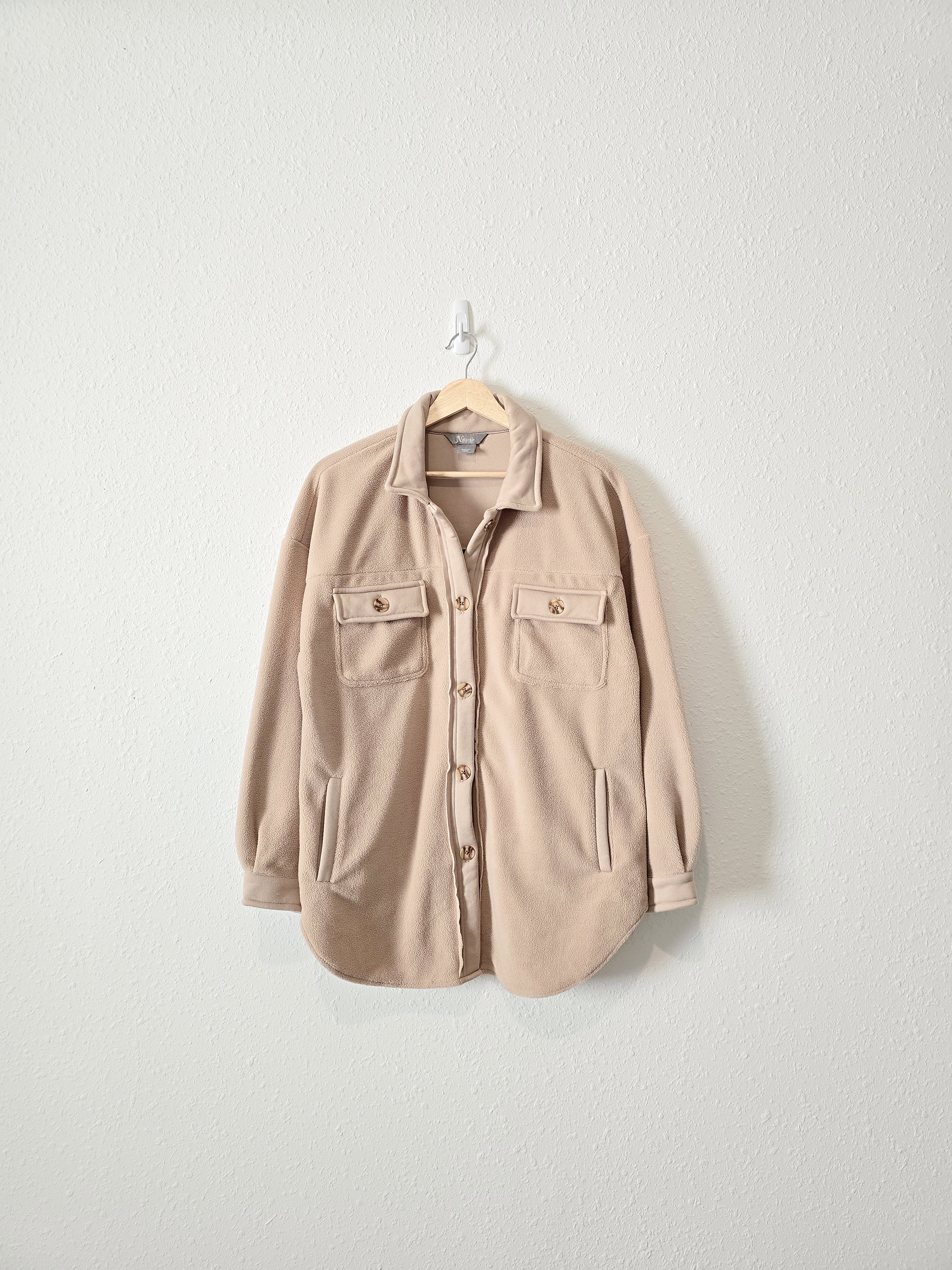 Oversized Button Up Shacket (S)