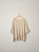 Easel Textured Slouchy Sweater (M)