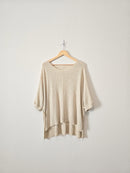 Easel Textured Slouchy Sweater (M)