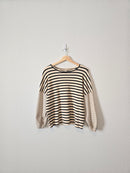 Hayden Striped Long Sleeve Tee (M)