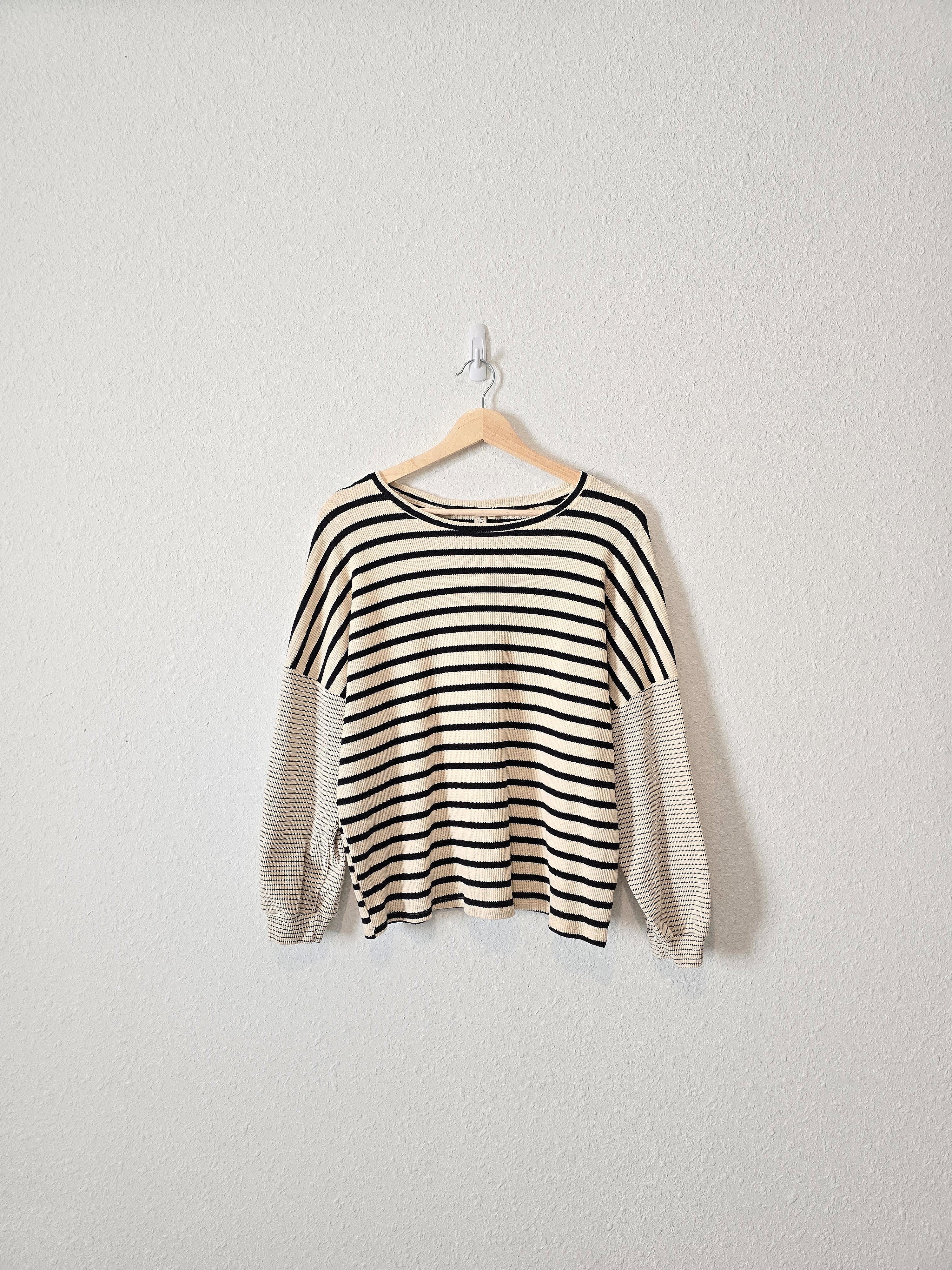 Hayden Striped Long Sleeve Tee (M)