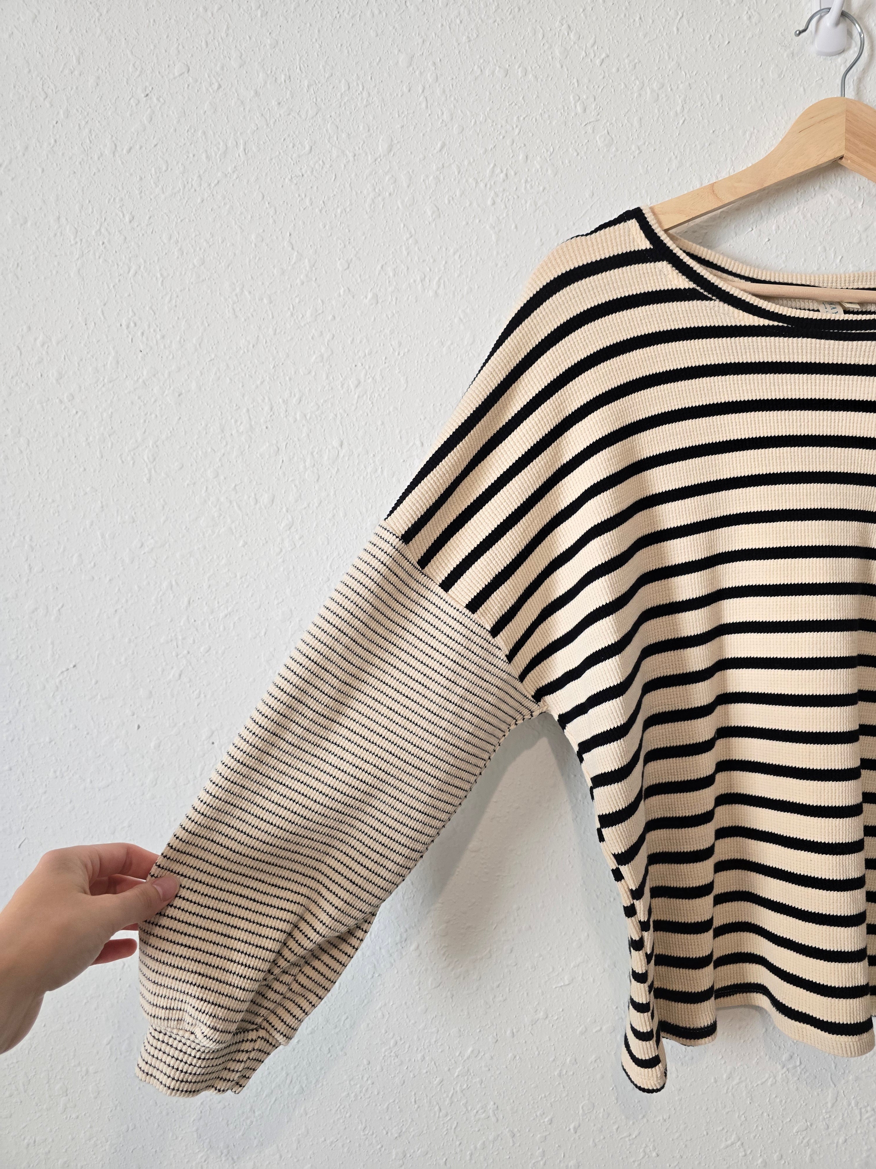 Hayden Striped Long Sleeve Tee (M)