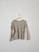 Hayden Striped Long Sleeve Tee (M)