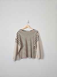 Hayden Striped Long Sleeve Tee (M)