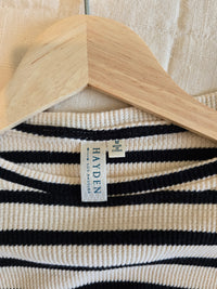 Hayden Striped Long Sleeve Tee (M)