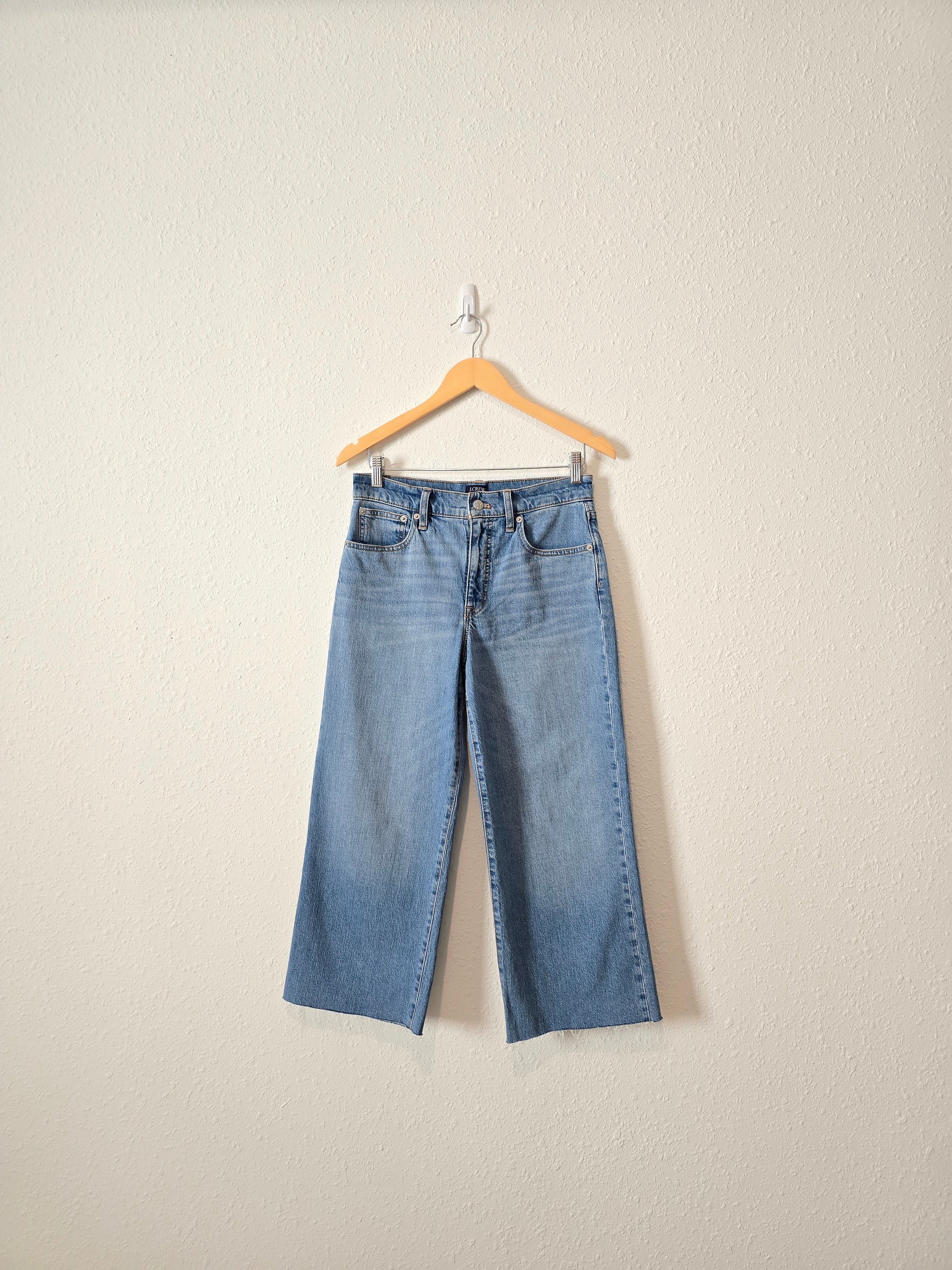 J.Crew Crop Wide Leg Jeans (27)