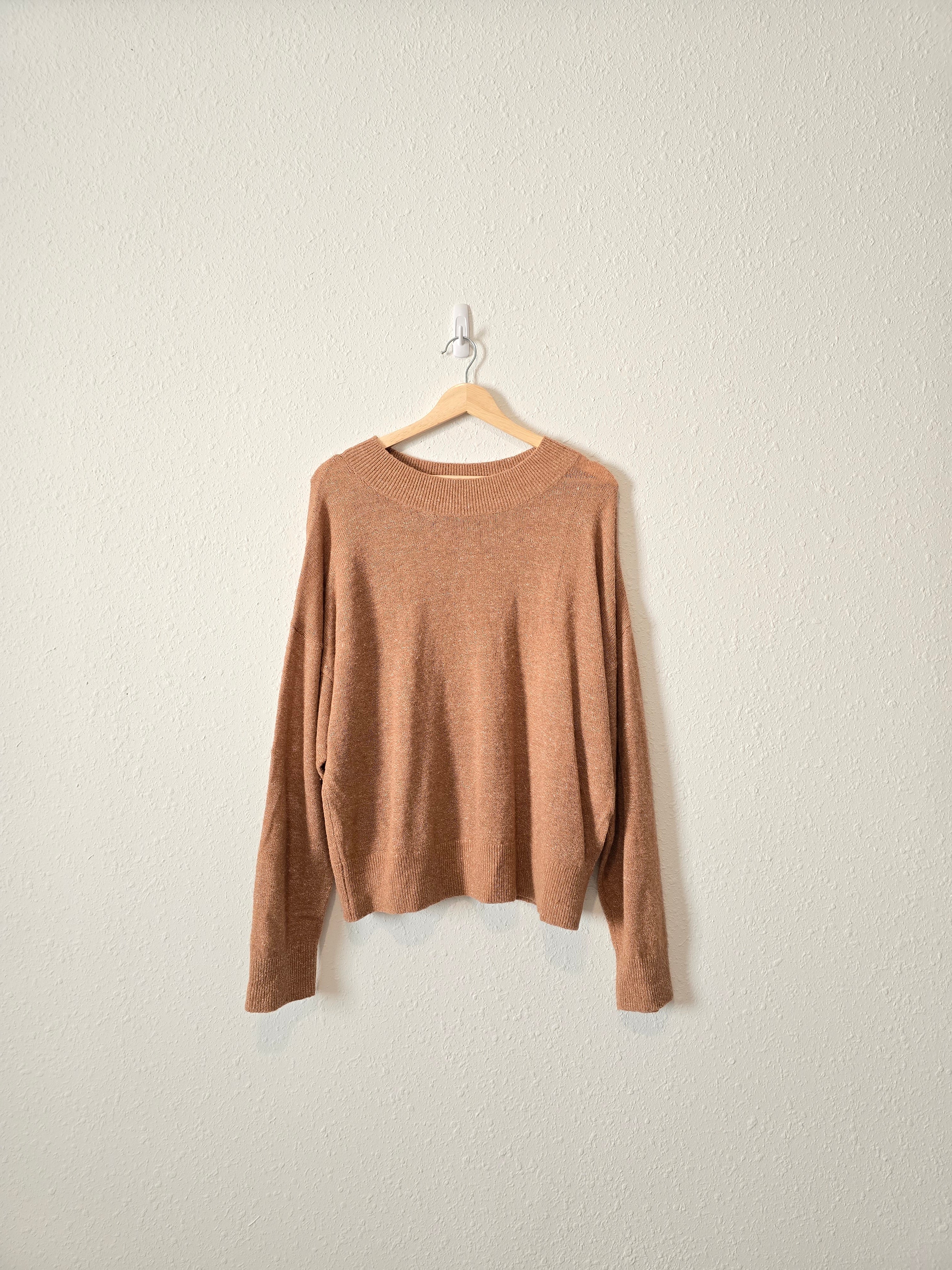 Reformation Camel Sweater (L)