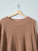 Reformation Camel Sweater (L)