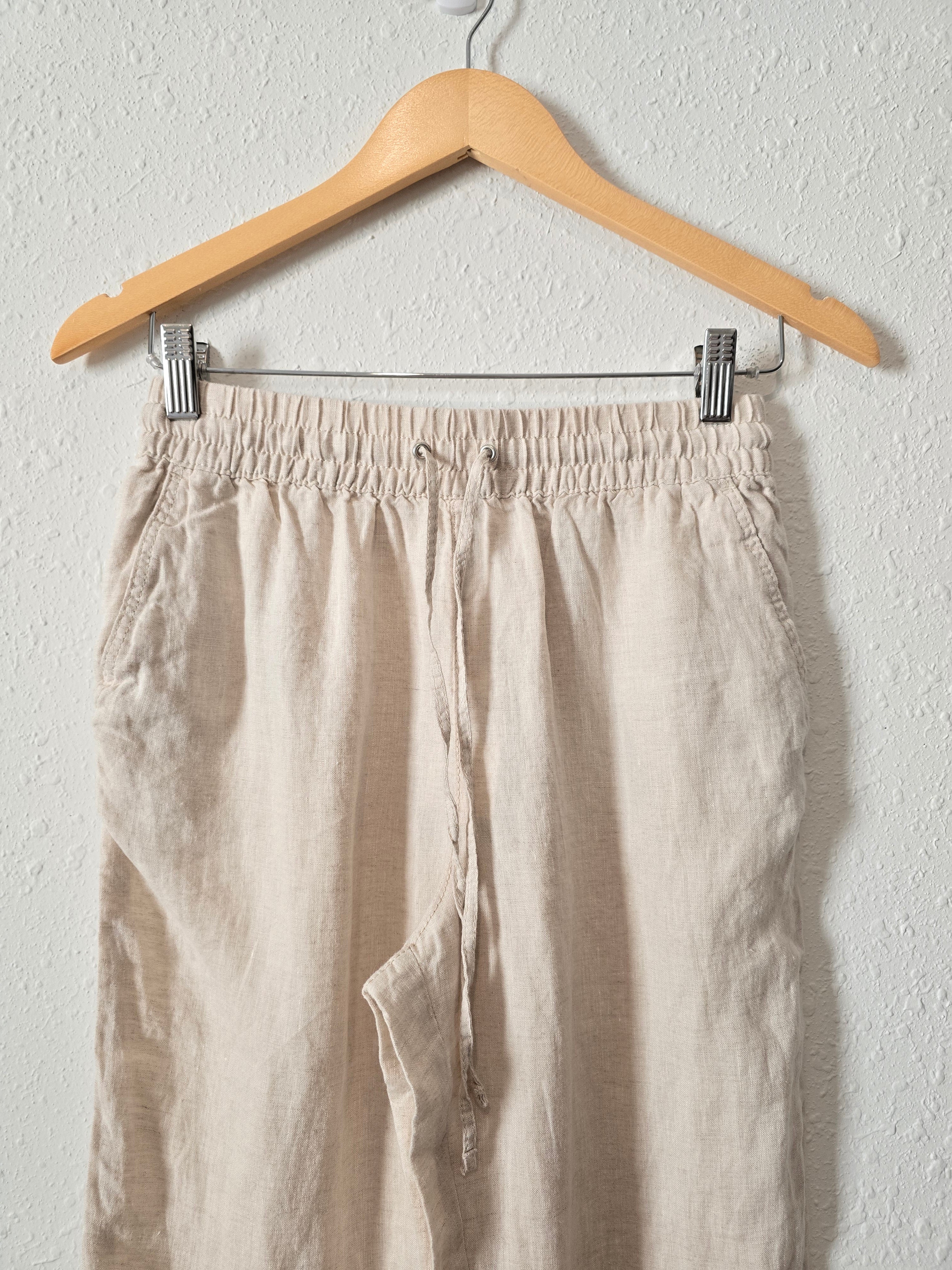 NEW Linen Straight Pants (XS)