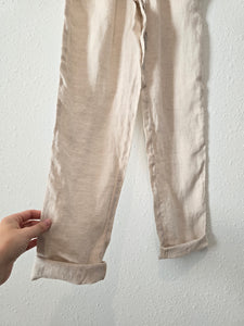 NEW Linen Straight Pants (XS)