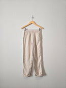 NEW Linen Straight Pants (XS)