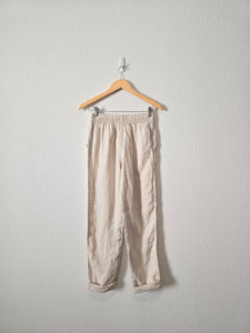 NEW Linen Straight Pants (XS)