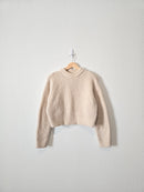 Chunky Knit Cropped Sweater (XS)