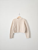 Chunky Knit Cropped Sweater (XS)