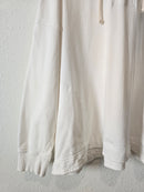 Aerie White Henley Sweatshirt (XXL)