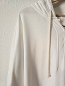 Aerie White Henley Sweatshirt (XXL)