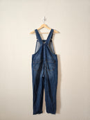 J.Crew Straight Denim Overalls (M)