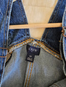 J.Crew Straight Denim Overalls (M)