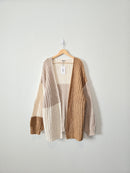 NEW Chunky Colorblock Cardigan (2X)