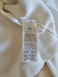 Boden White Ribbed Cardigan (20/22)