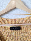 Mustard Puff Sleeve Sweater (26/28)