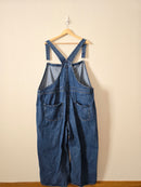 Relaxed Heart Denim Overalls (5X)