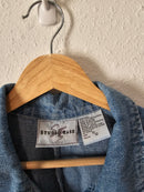 Vintage Denim Button Up Top (M/L)