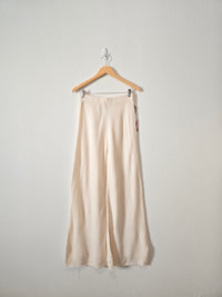 NEW Wide Leg Knit Pants (L)