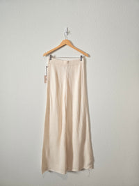 NEW Wide Leg Knit Pants (L)