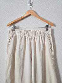 NEW J.Crew Ecru Wide Leg Pants (M)