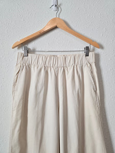 NEW J.Crew Ecru Wide Leg Pants (M)